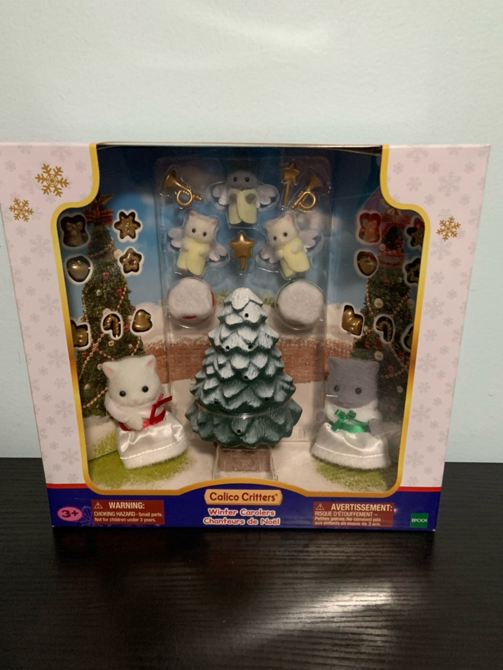 Calico Critters Winter Carolers Set  Sealed/new